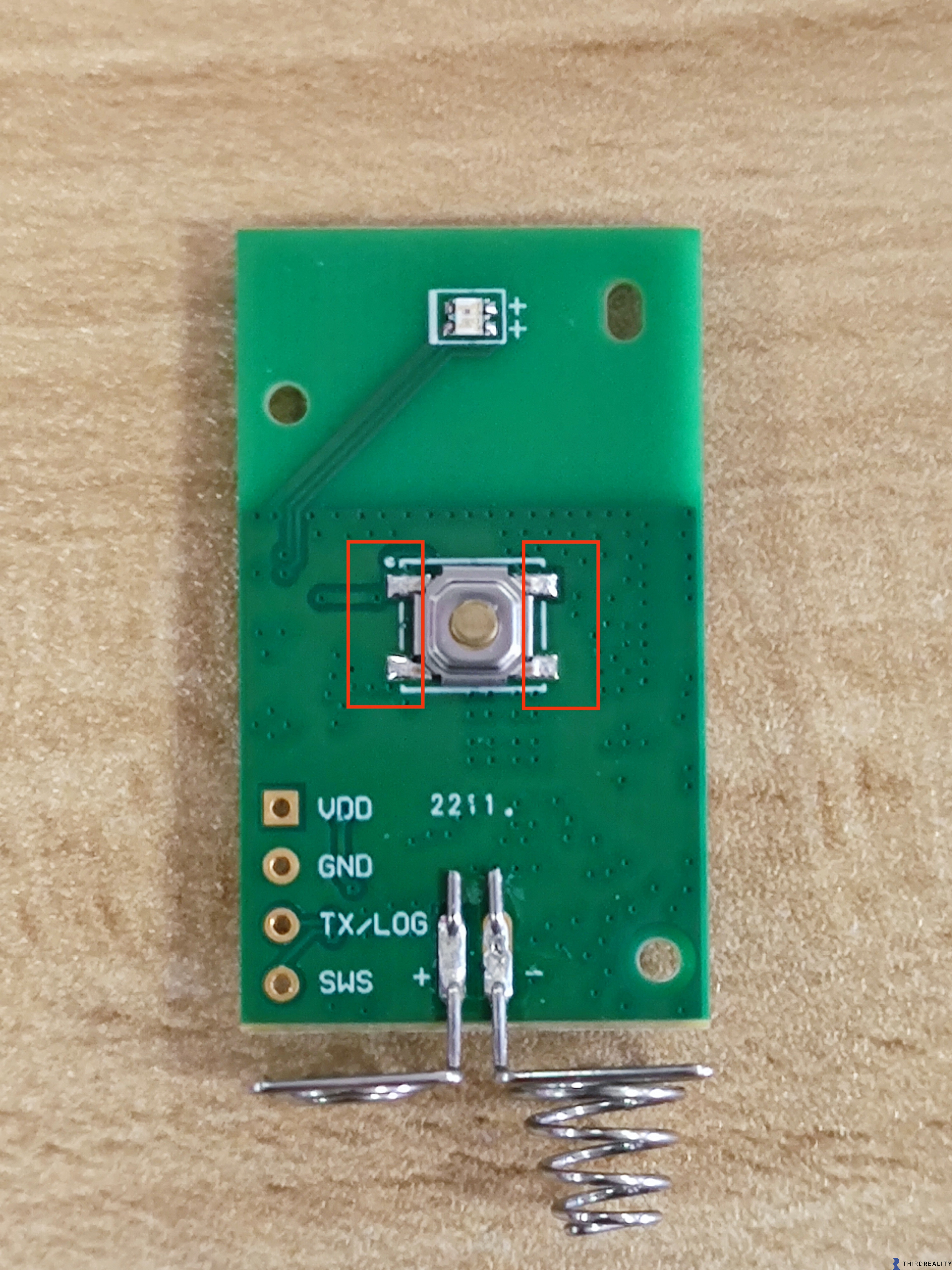 Adding an external button - THIRDREALITY